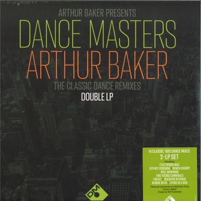 Various — Arthur Baker Presents Dance Masters LP (2x12") vinyl cover
