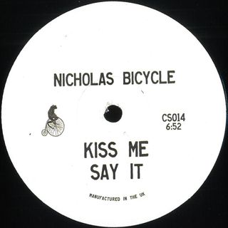 Nick Bike — Kiss Me Say It vinyl cover