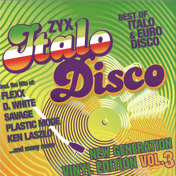 Various — ZYX Italo Disco New Generation: Vinyl Edition Vol. 3 vinyl cover