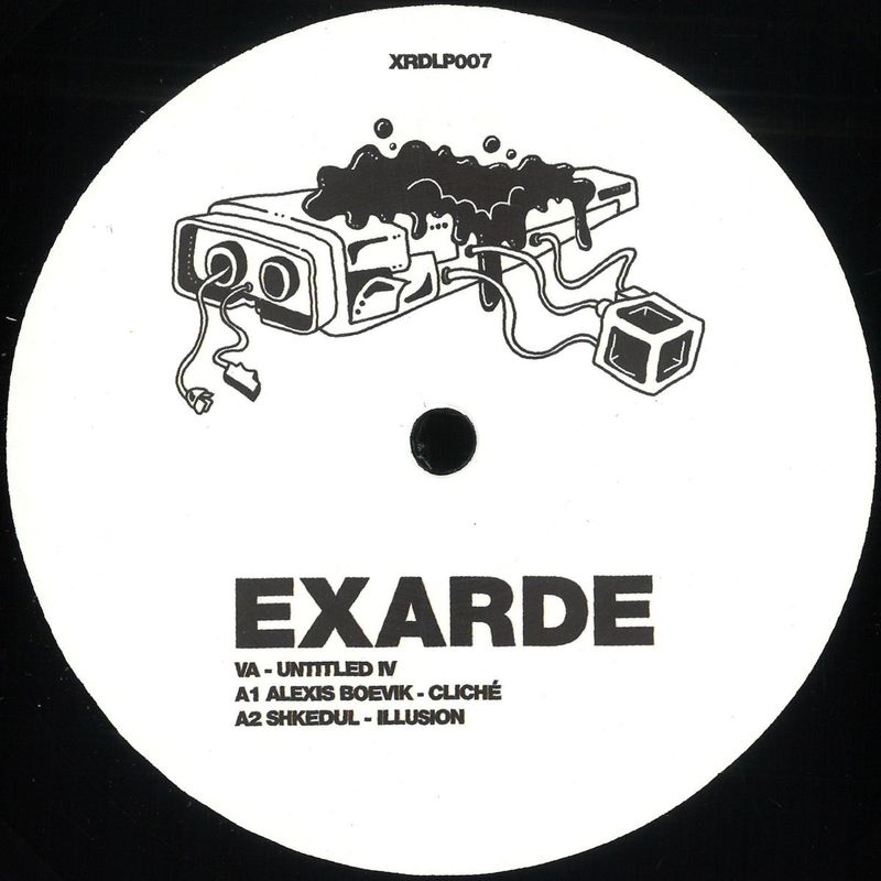 Various — Untitled IV LP 2x12" vinyl cover