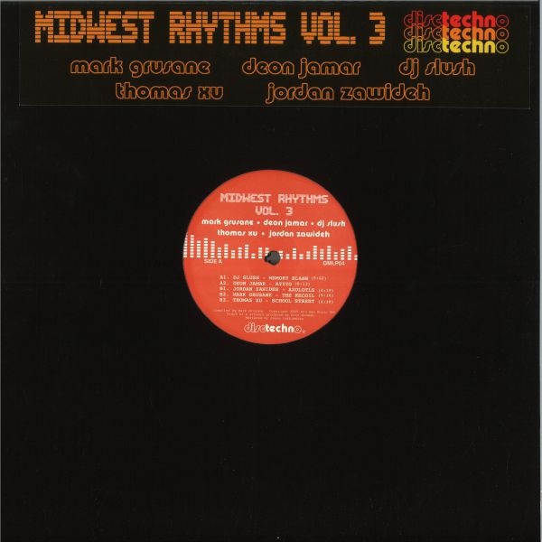 Various — MIDWEST RHYTHMS VOL. 3 vinyl cover