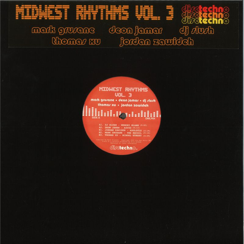 Various — MIDWEST RHYTHMS VOL. 3 vinyl cover