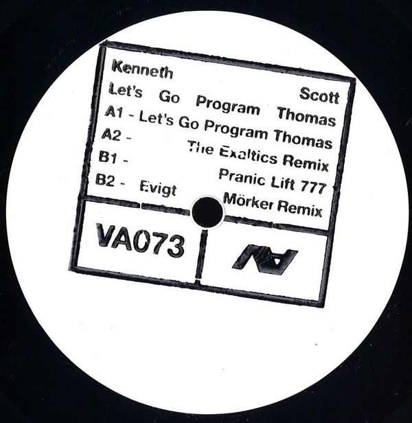 Kenneth Scott — Let's Go Program Thomas vinyl cover