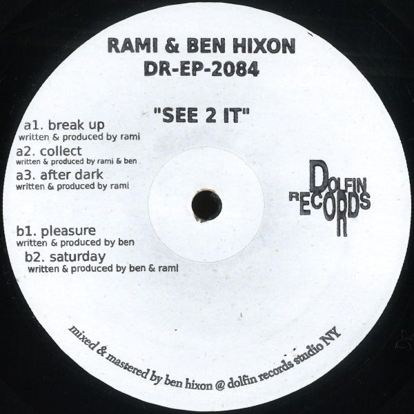 Rami, Ben Hixon — See 2 It EP vinyl cover