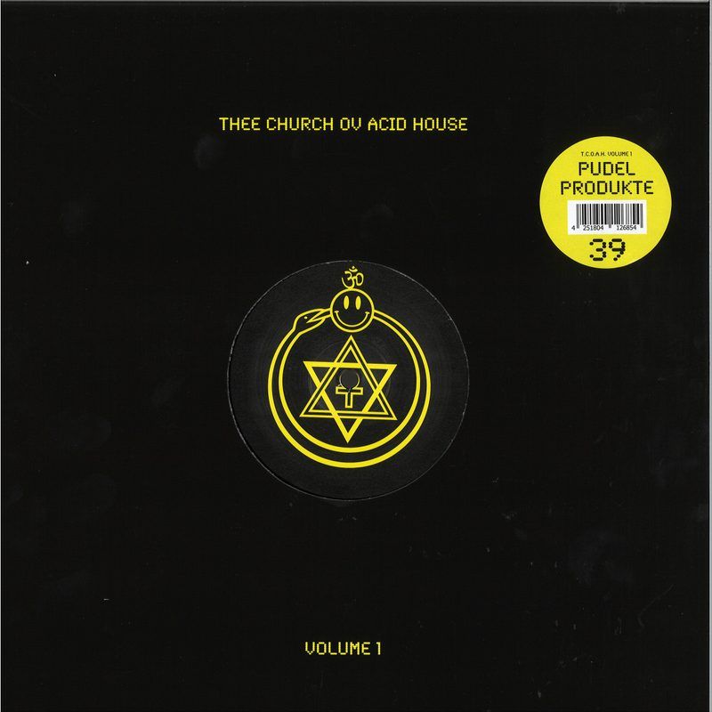 Various — Thee Church Ov Acid House - Volume 1 vinyl cover