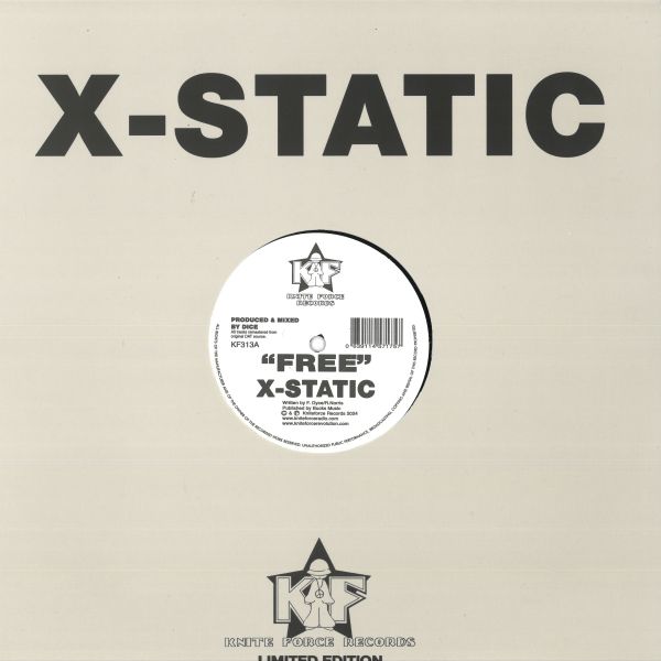 X-Static — Free EP vinyl cover