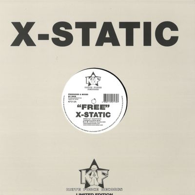 X-Static — Free EP vinyl cover