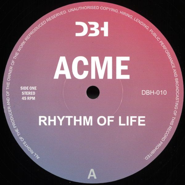 Acme — Rhythm Of Life vinyl cover