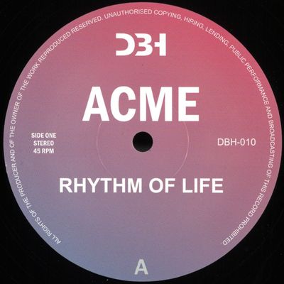 Acme — Rhythm Of Life vinyl cover