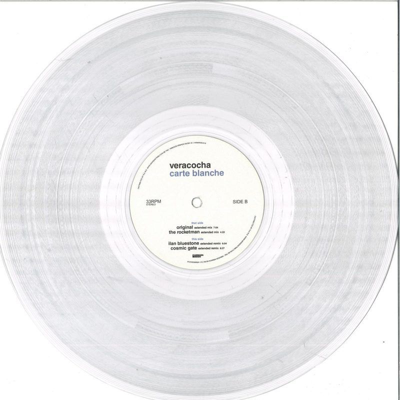 Veracocha — CARTE BLANCHE vinyl cover