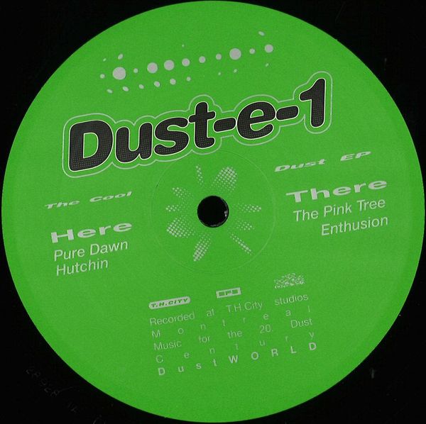 Dust-E-1 — The Cool Dust EP vinyl cover