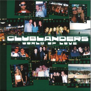 Clublanders — WORLD OF LOVE LP vinyl cover