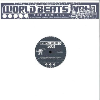 Various — World Beats Vol.3 - The Remixes vinyl cover