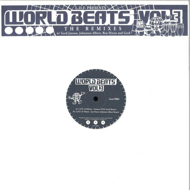 Various — World Beats Vol.3 - The Remixes vinyl cover