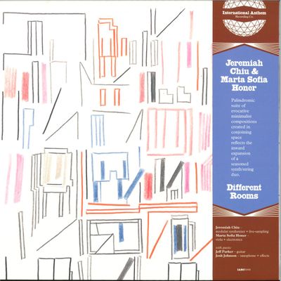 Jeremiah Chiu, Marta Sofia Honer — DIFFERENT ROOMS vinyl cover