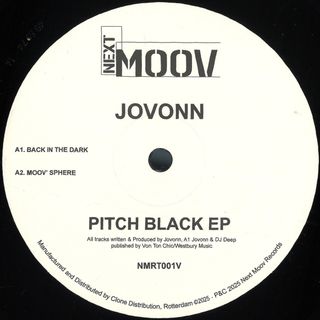 Jovonn — Pitch Black EP vinyl cover