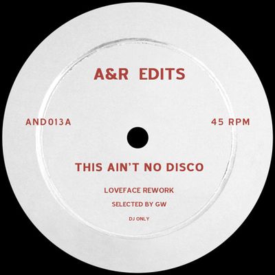 Loveface / Misiu — This Ain't No Disco / Tarot vinyl cover