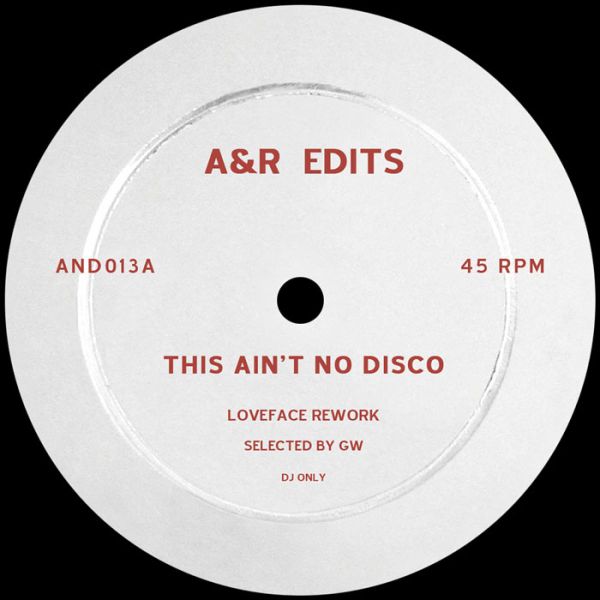 Loveface / Misiu — This Ain't No Disco / Tarot vinyl cover