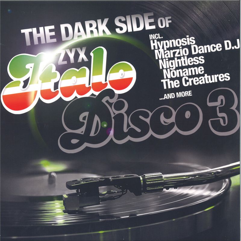 Various — The Dark Side Of Italo Disco 3 LP vinyl cover