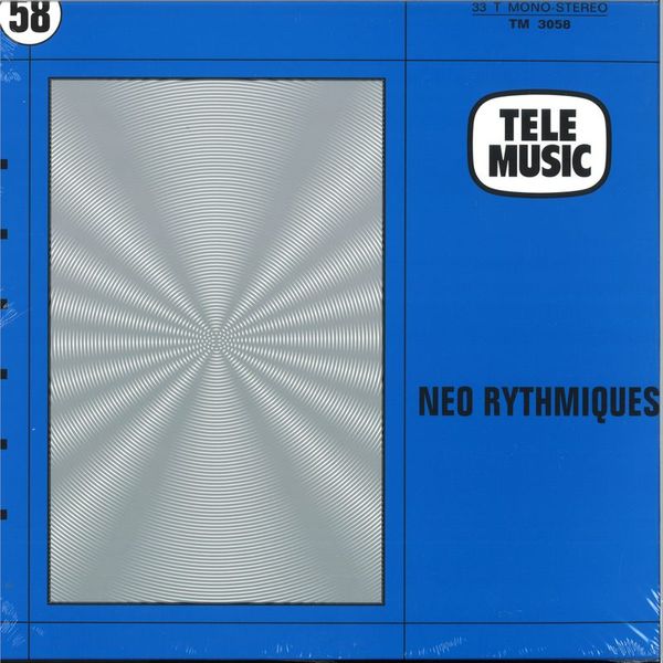 Pierre-Alain Dahan&Slim Pezin — Neo Rythmiques LP vinyl cover