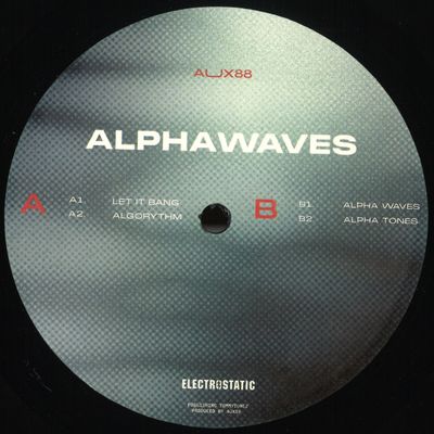 Aux88 — Alpha Waves vinyl cover