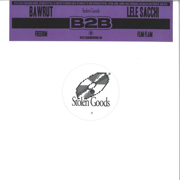 Bawrutvs., Lele Sacchi — B2B2 vinyl cover