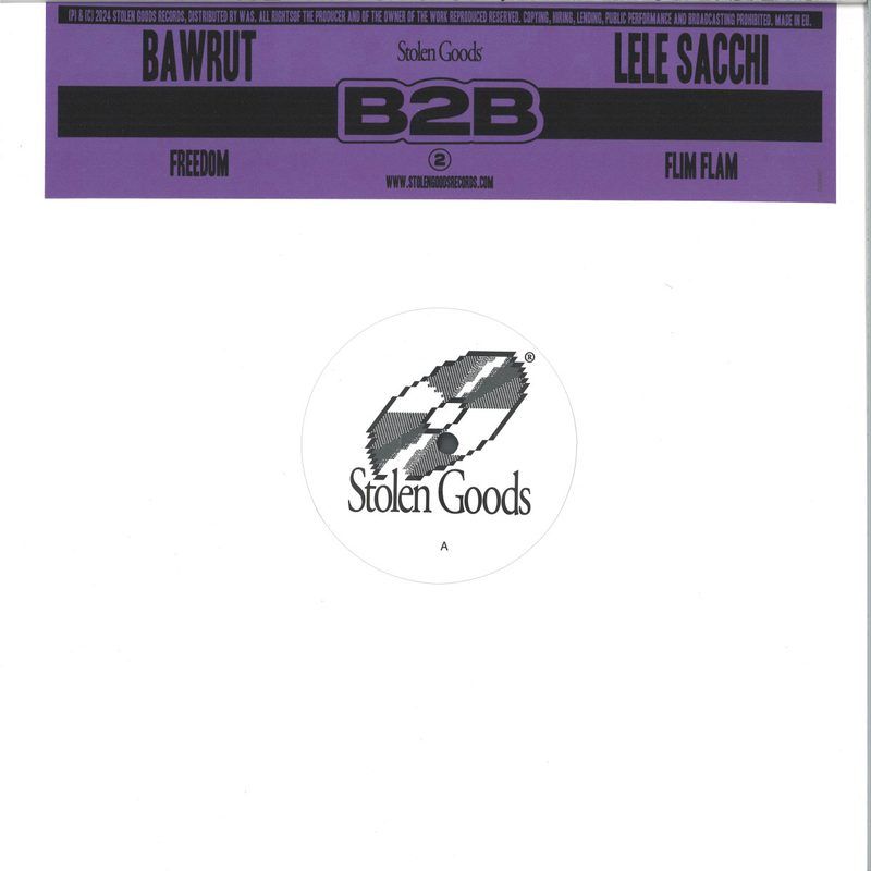 Bawrutvs., Lele Sacchi — B2B2 vinyl cover