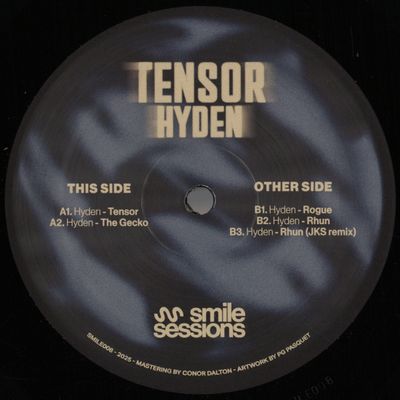 Hyden — Tensor EP vinyl cover