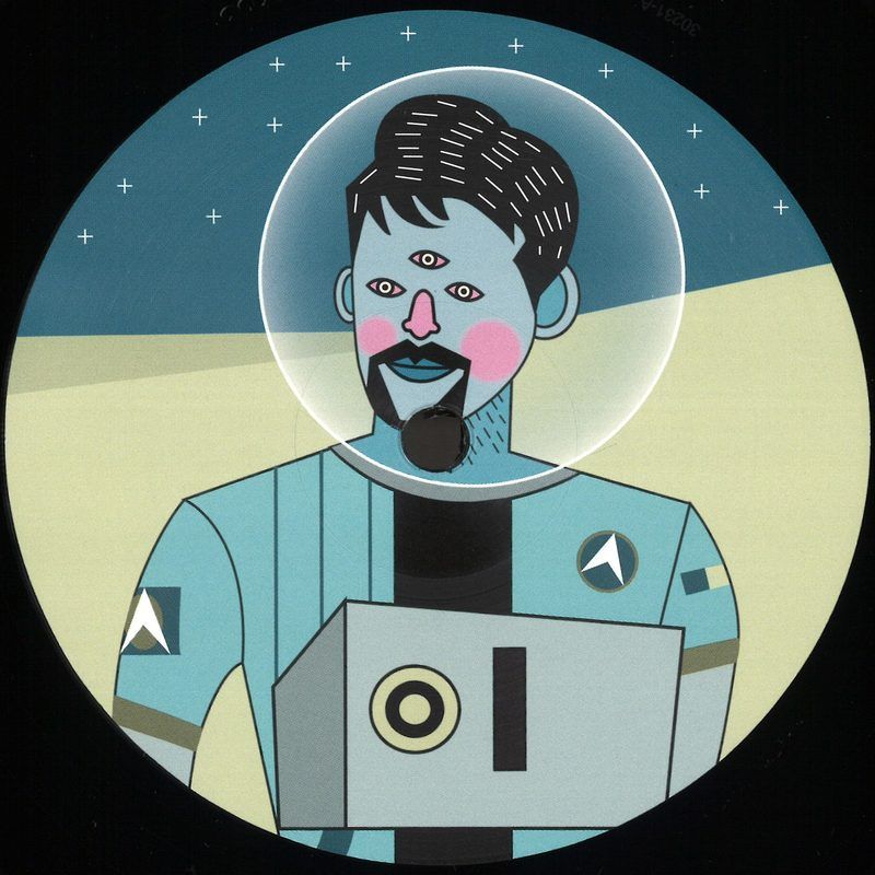 Atlantic Brain — EP vinyl cover