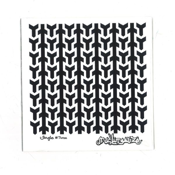 Muslimgauze — Single #Three (7") vinyl cover