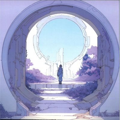 Northern Vector — Portals And Pathways EP vinyl cover