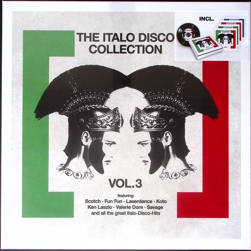 Various — The Italo Disco Collection Vol. 3 vinyl cover