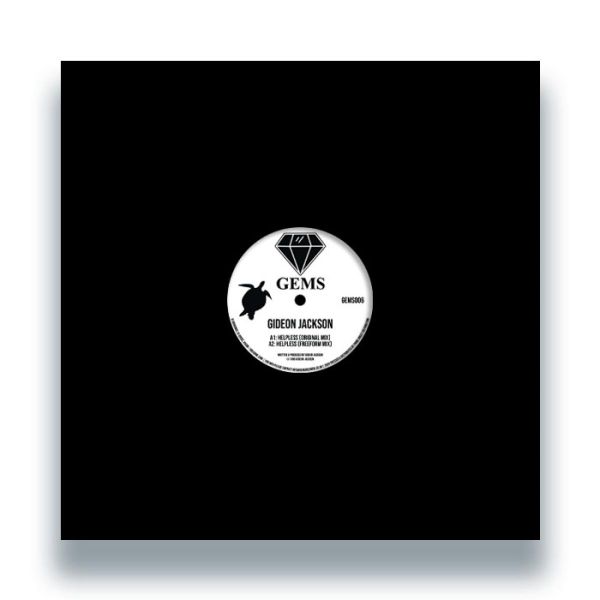 Gideon Jackson — Helpless / Sales In The Wind vinyl cover
