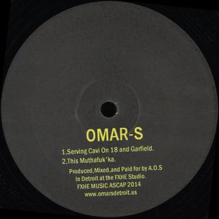 Omar S — Annoying Mumbling Alkaholik vinyl cover
