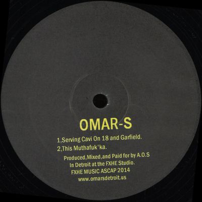 Omar S — Annoying Mumbling Alkaholik vinyl cover