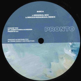 James Curd, Karizma — I Know You vinyl cover