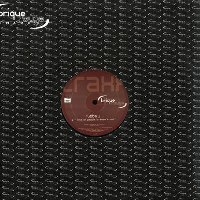 Rubba J — Kind Of People vinyl cover