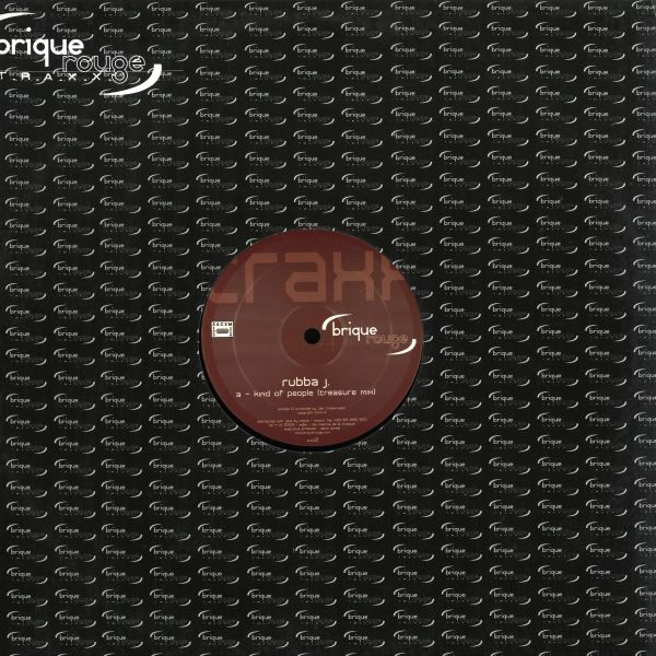 Rubba J — Kind Of People vinyl cover