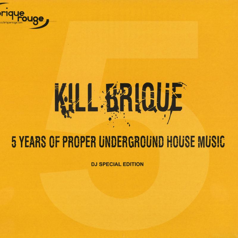 V.a. — Kill Brique 2x12" vinyl cover