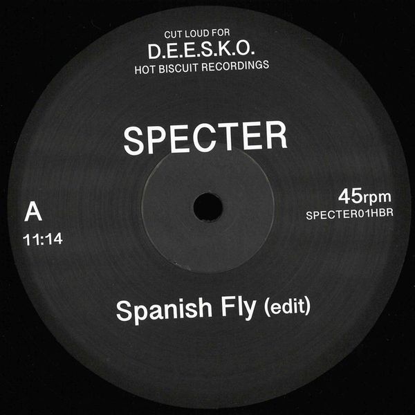 Specter — Spanish Fly (Disco Edits) vinyl cover
