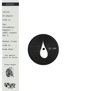Julion De’Angelo, Robert Crash — THE PORTAMENTO RAPPORT / SLAM BASS vinyl cover