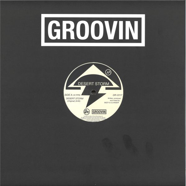 Desert Storm — Desert Storm / Scoraig 93 vinyl cover