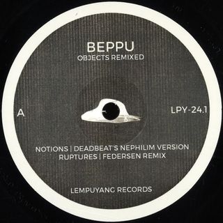 Beppu — Objects Remixed LP vinyl cover