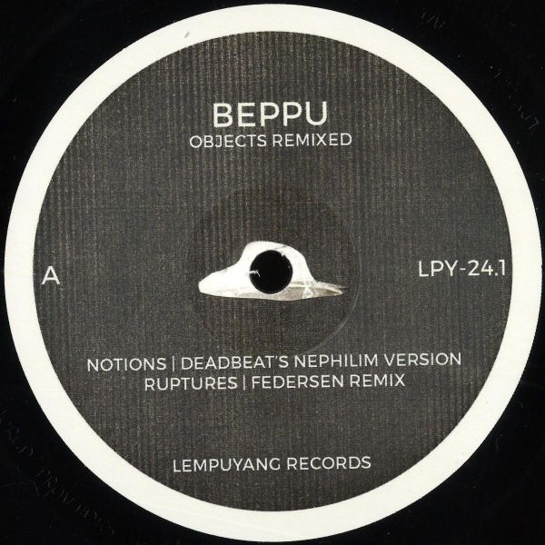 Beppu — Objects Remixed LP vinyl cover
