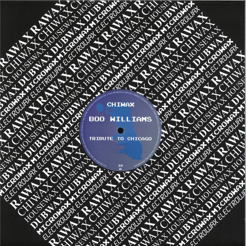 Boo Williams — Tribute To Chicago vinyl cover