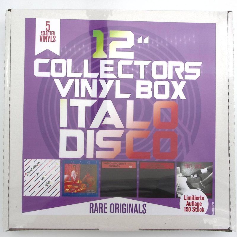 Various — 12" Collector's Vinyl Box: Italo Disco LP 5x12" vinyl cover