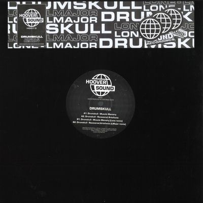 Drumskull — Muscle Memory vinyl cover