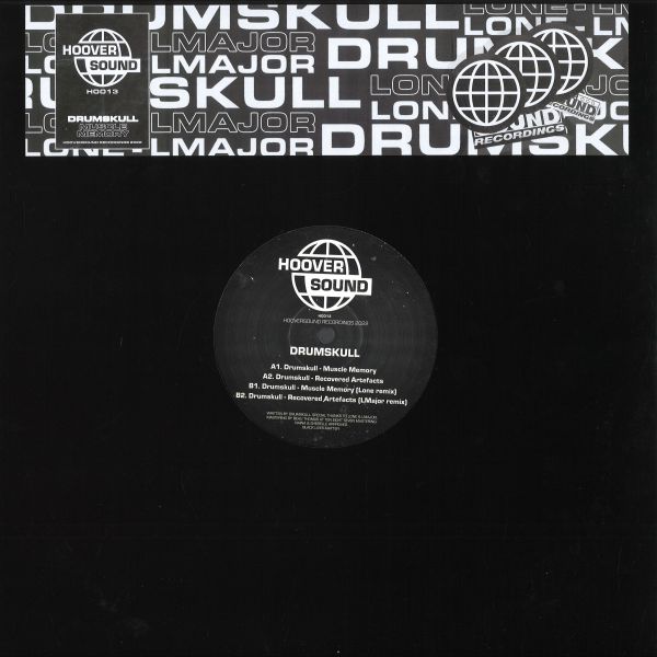 Drumskull — Muscle Memory vinyl cover