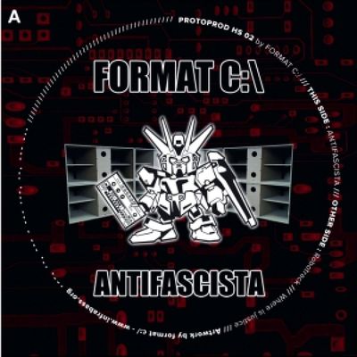 Format C, Zebes Omega — Antifascista vinyl cover