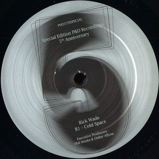 Rick Wade — Night Track / Cold Fusion vinyl cover